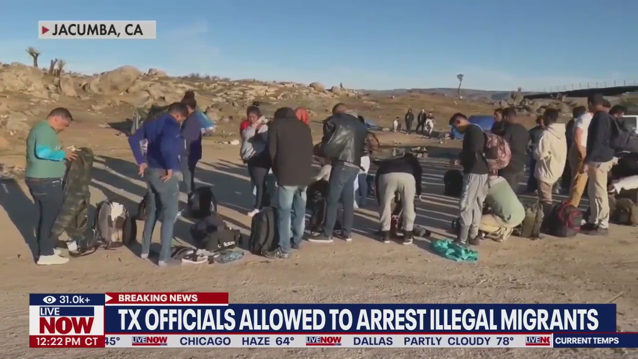 BREAKING: TX officials allowed to arrest unauthorized migrants