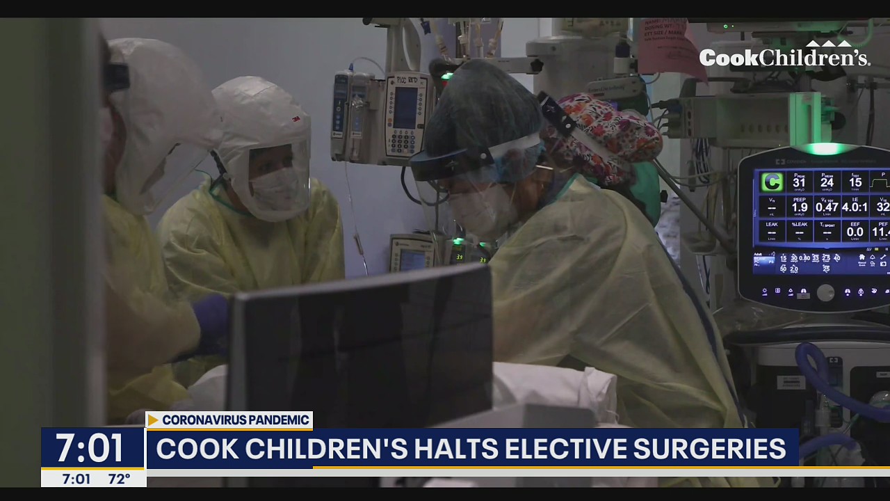 Cook Children's halts elective surgeries