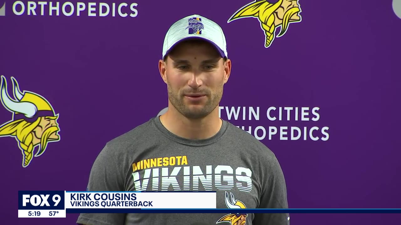 Kirk Cousins' goal as offseason workouts start? 'Retire as a Viking'
