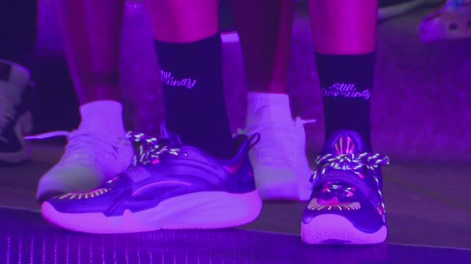 Kyrie Irving launches ANTA KAI 1 shoe in Deep Ellum