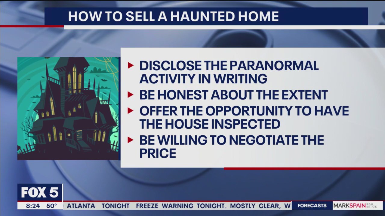 How to sell a haunted house?