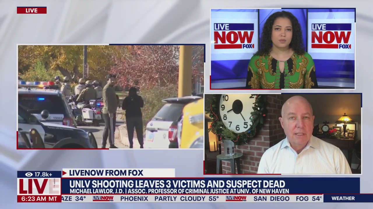 UNLV. shooting leaves 3 dead, suspect killed