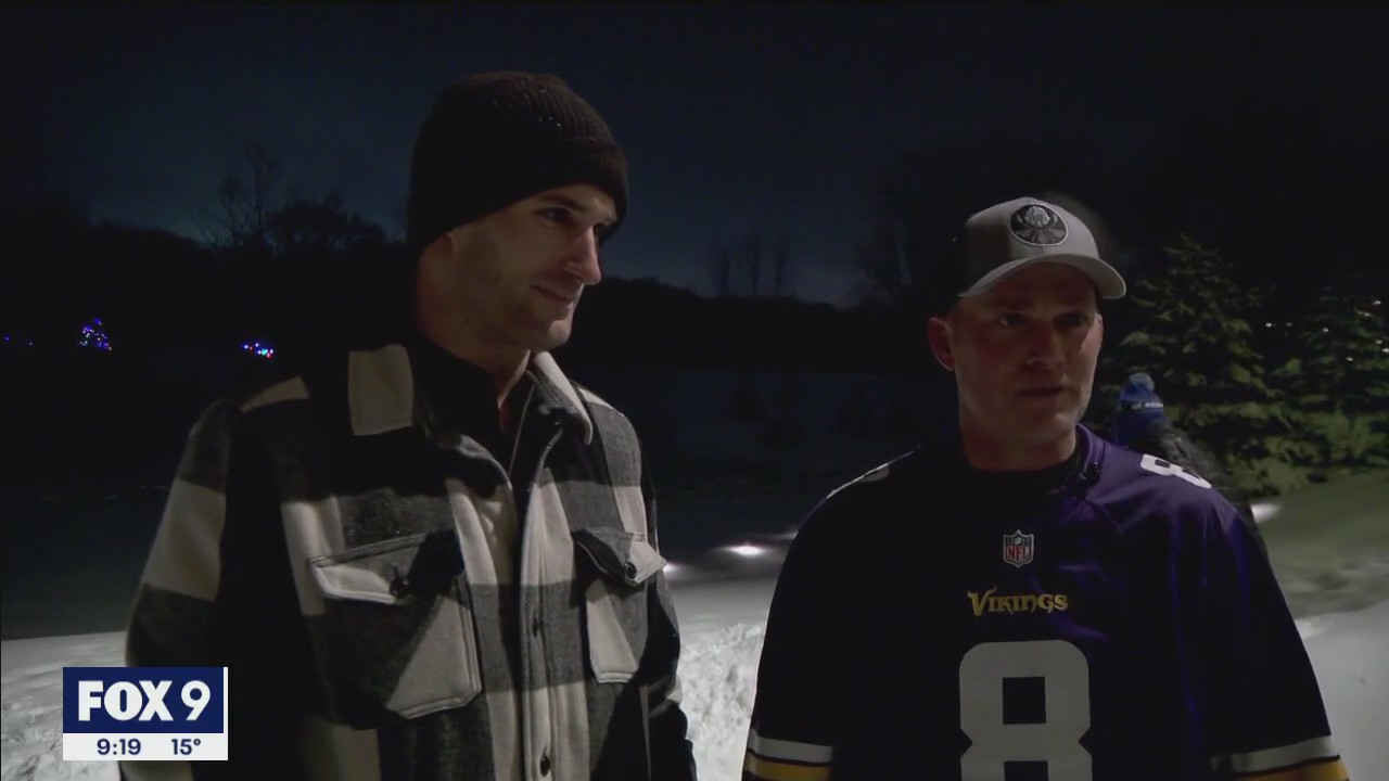 Vikings fan neighbor makes sure Kirk Cousins' driveway stayed clear during snowstorm