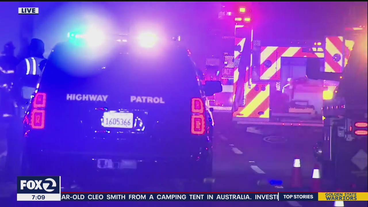 Driver takes out pole on Bay Bridge, fatal accident on I-680