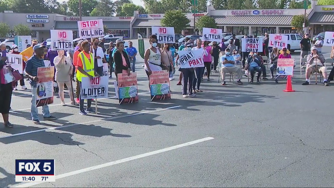 DeKalb County community holds 'Stop the Violence' rally