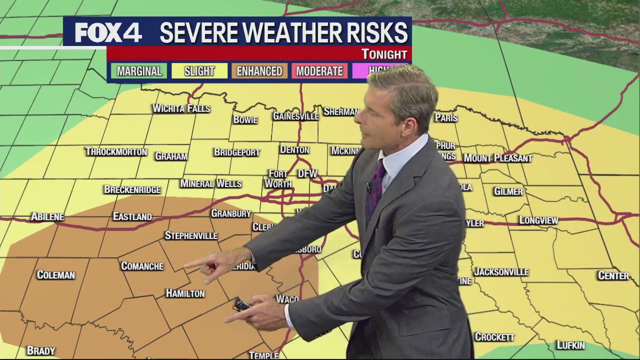 Dallas weather: June 12 evening forecast