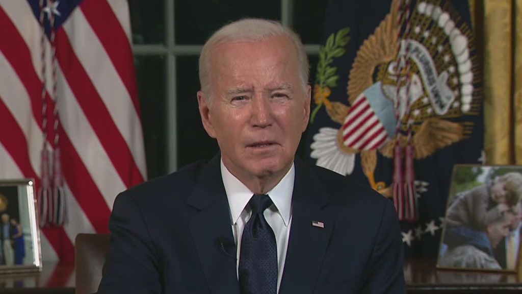Biden addresses Israel-Hamas war
