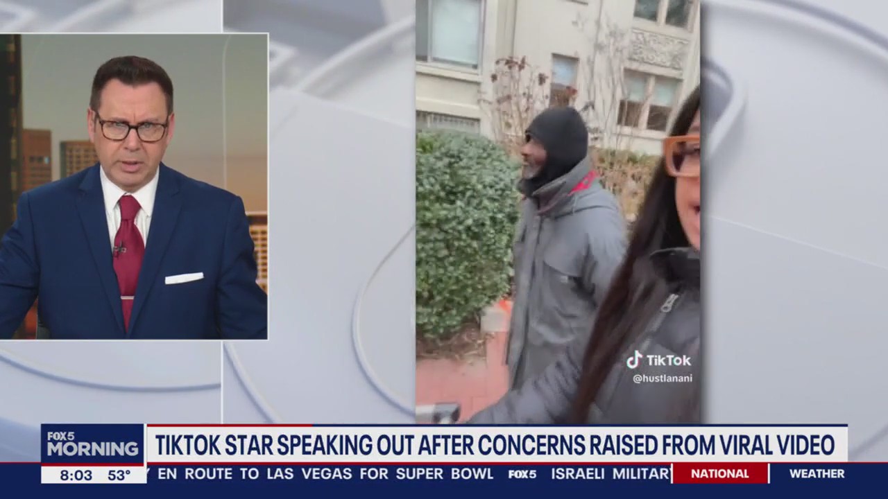 TikTok star speaks out after concerns raised over homeless man at center of video