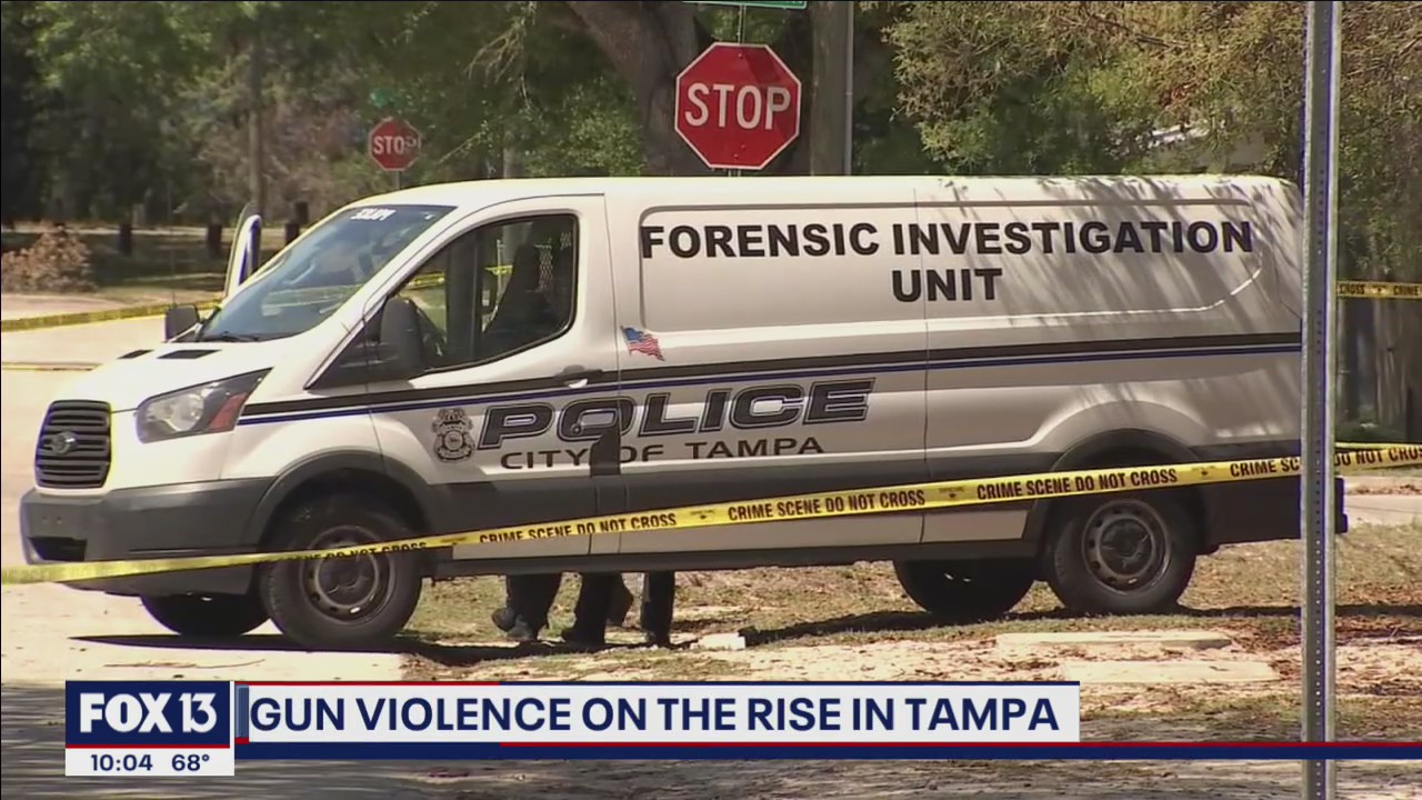Gun violence on the rise in Tampa