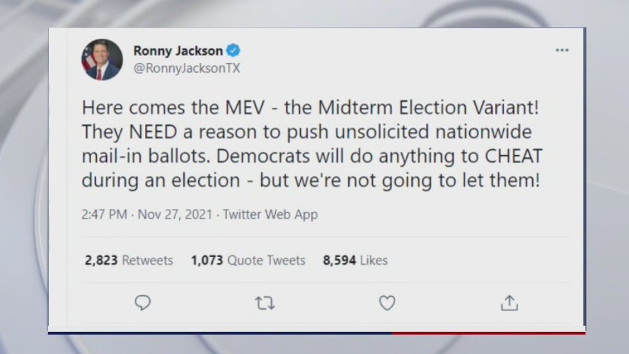 FOX 7 Discussion: Texas Republican says COVID variant is Democratic hoax