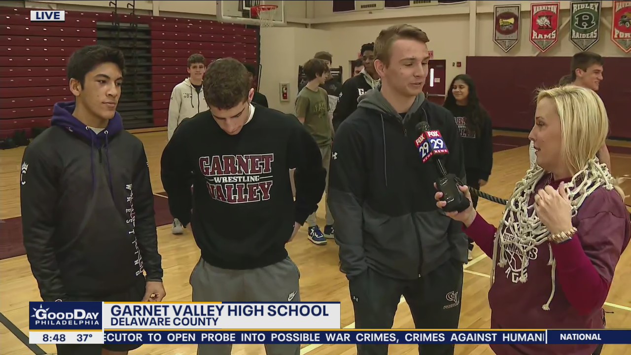 Garnet Valley High School wrestling and girl's basketball teams have successful seasons