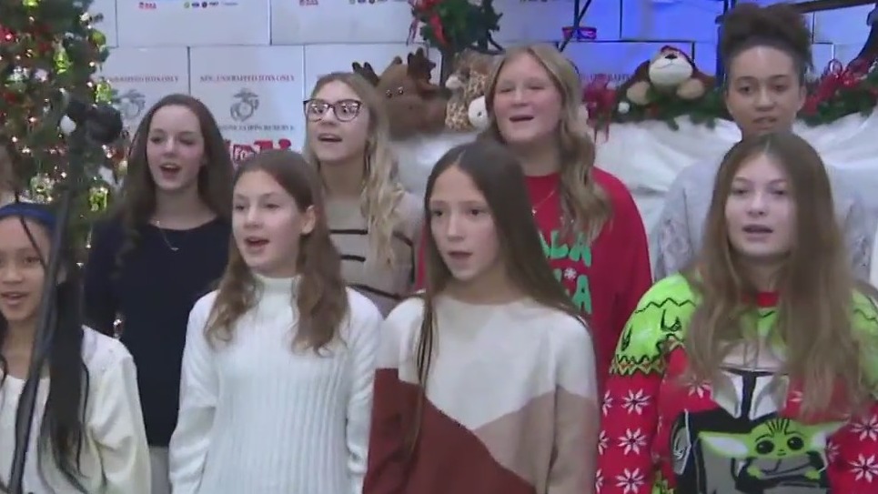 Sara's Songsters and Toys for Tots