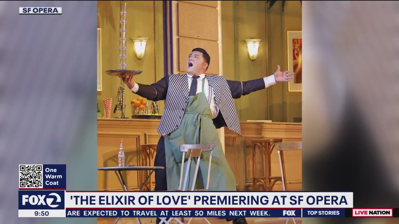 "The Elixir of Love" premieres at the San Francisco Opera