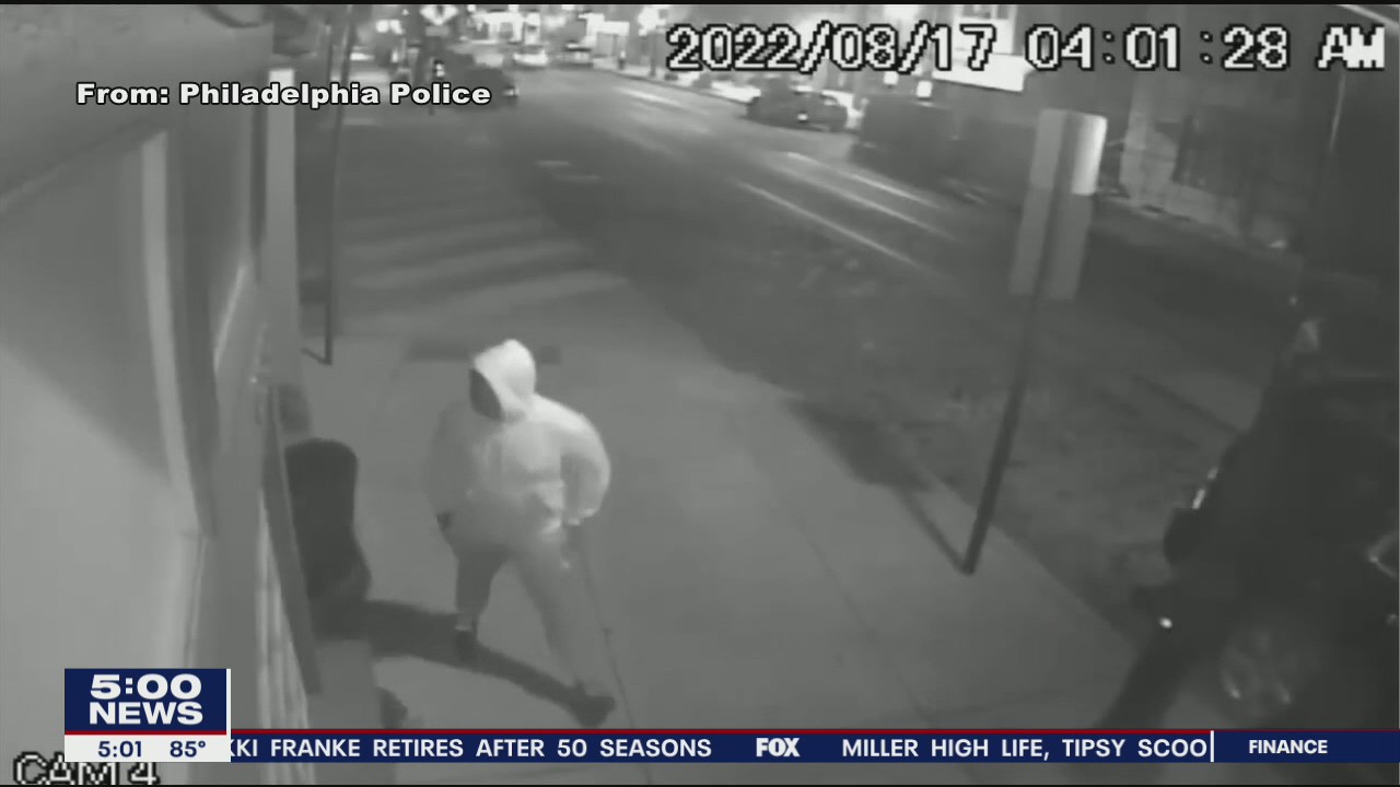 Video: Four suspects in masks sought after man chasing down catalytic converter thieves is shot