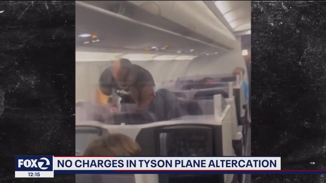 Mike Tyson won't be charged for airplane beatdown