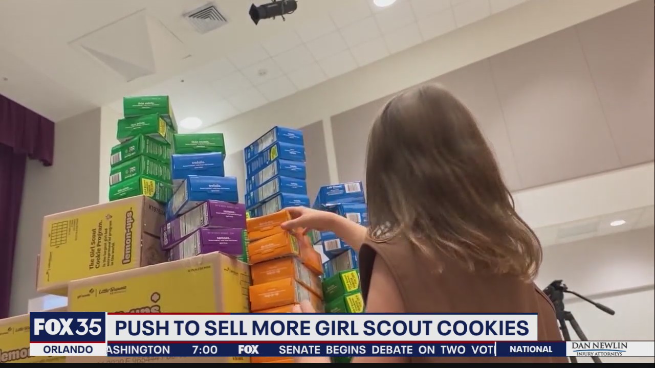 Push to sell more Girl Scout cookies