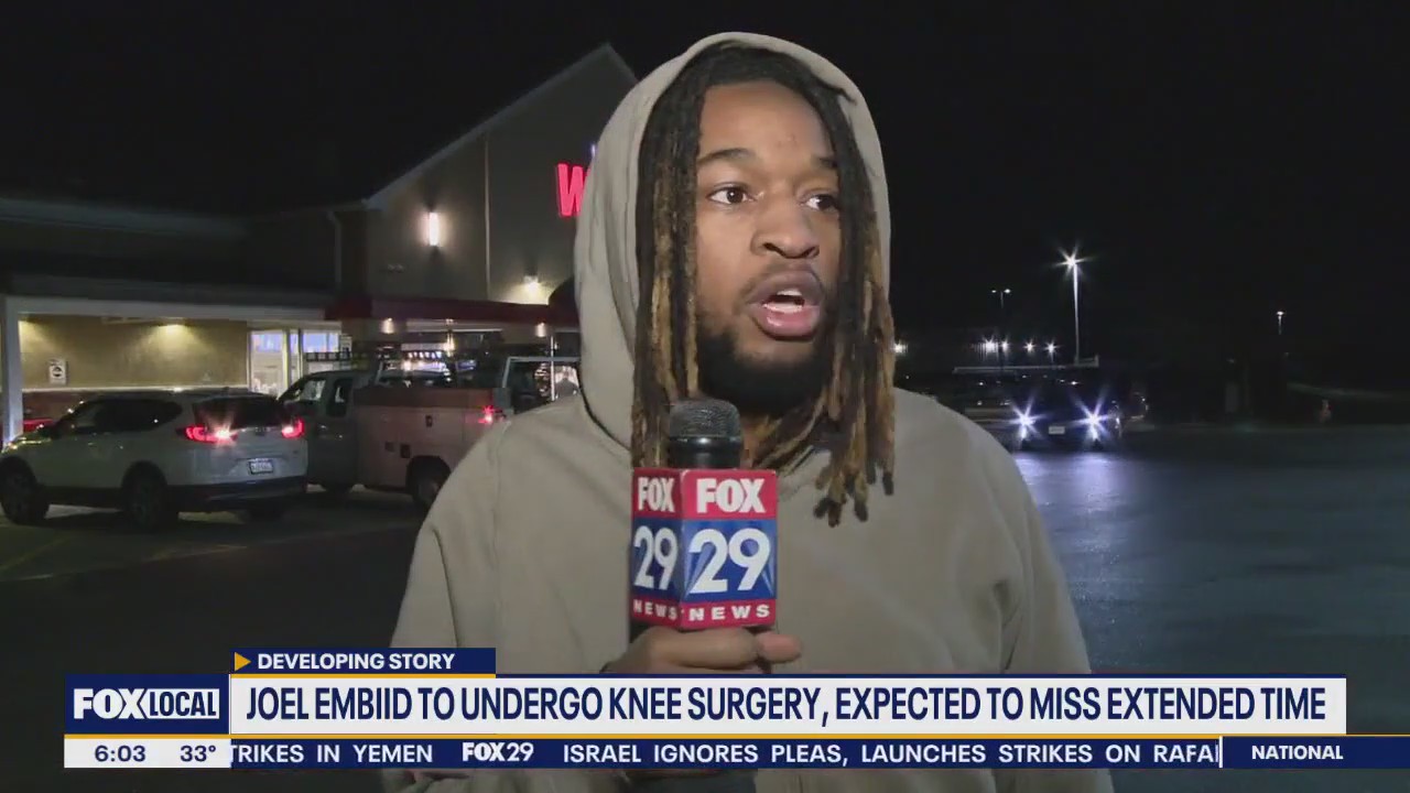 Sixers fans react to Joel Embiid knee surgery
