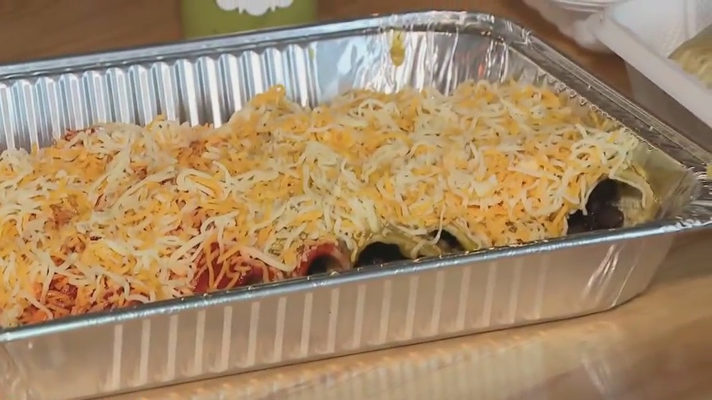 Burritos, tacos, and enchiladas to-go