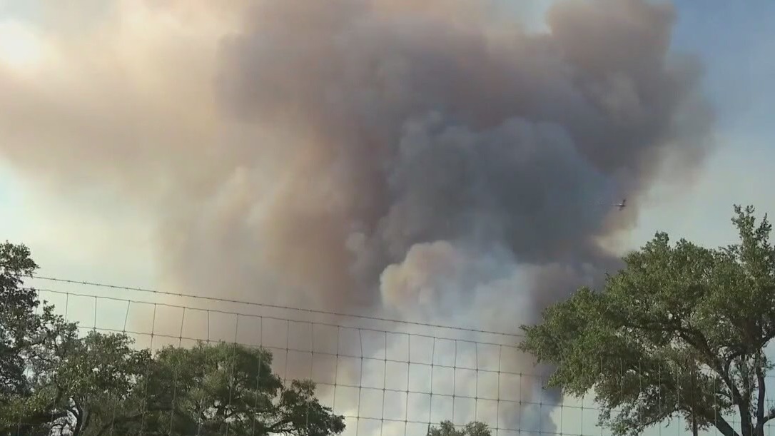 Austin weather and wildfire risk