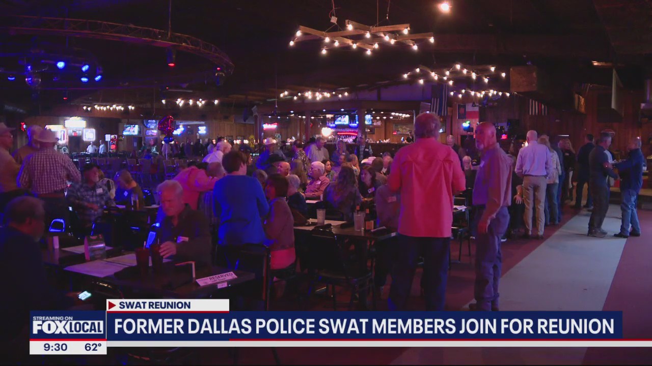 Former Dallas PD SWAT members join for reunion