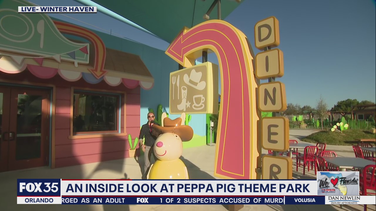 Inside look at the new Peppa Pig Theme Park