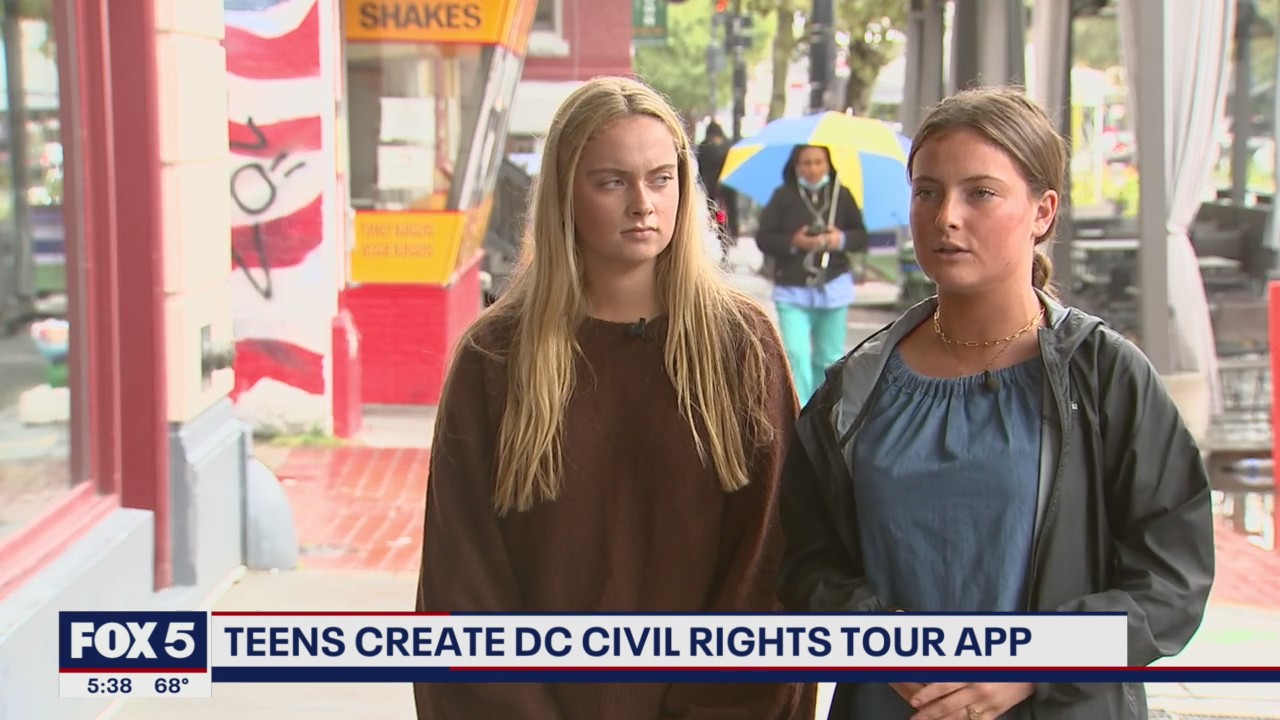 Teens create DC Civil Rights Tour app