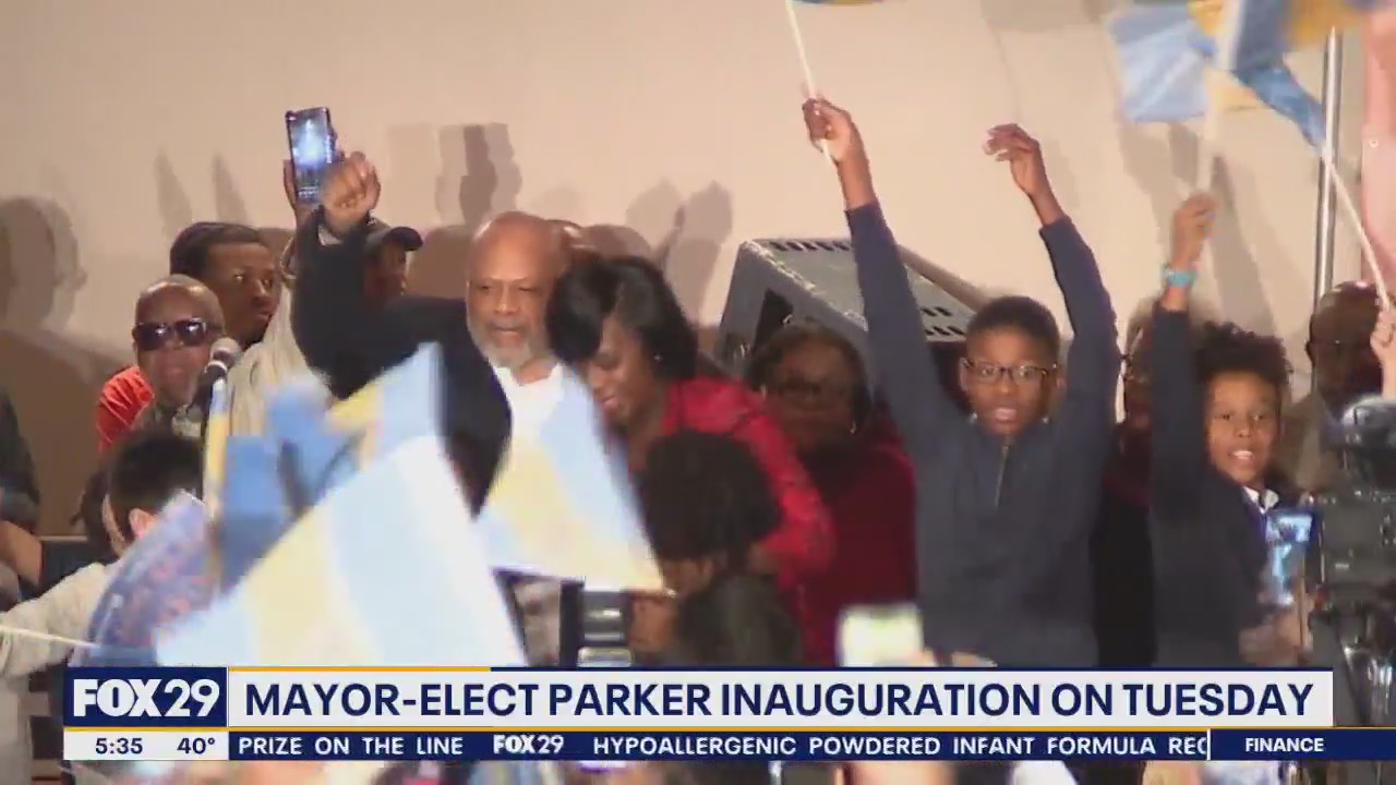 Philadelphia Mayor-elect Cherelle Parker's inauguration to be held Tuesday