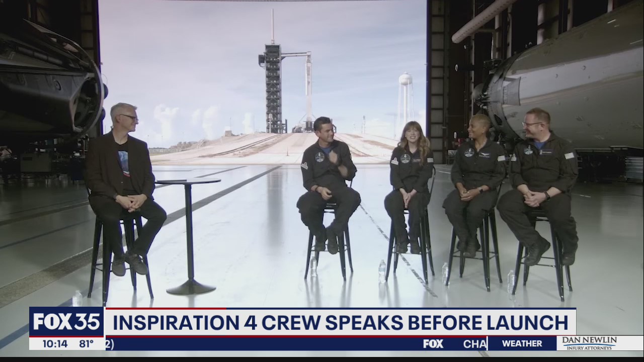Inspiration4 crew gears up for historic launch on Wednesday