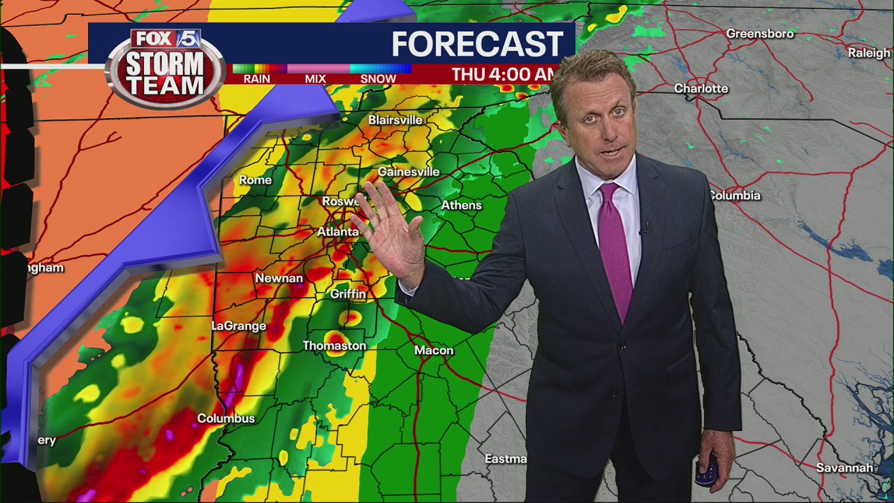 Wednesday afternoon forecast