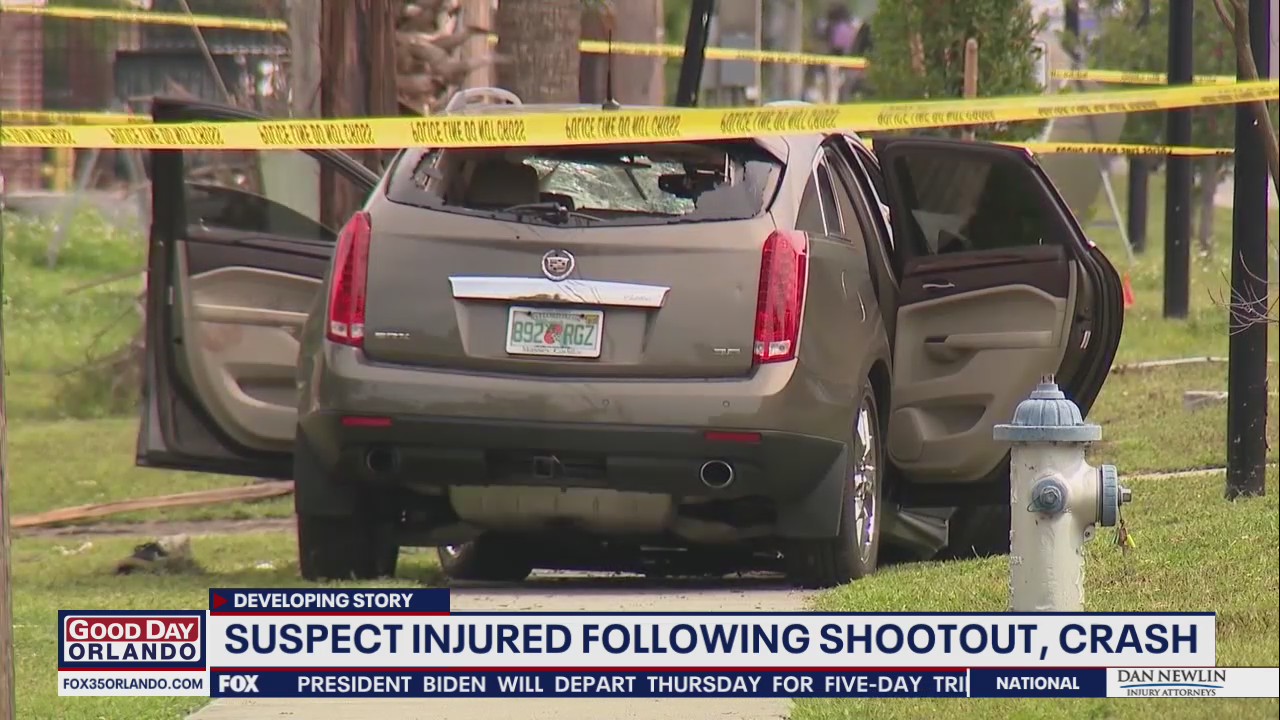 Police: Man shoots at Orlando officers during traffic stop, officers unhurt
