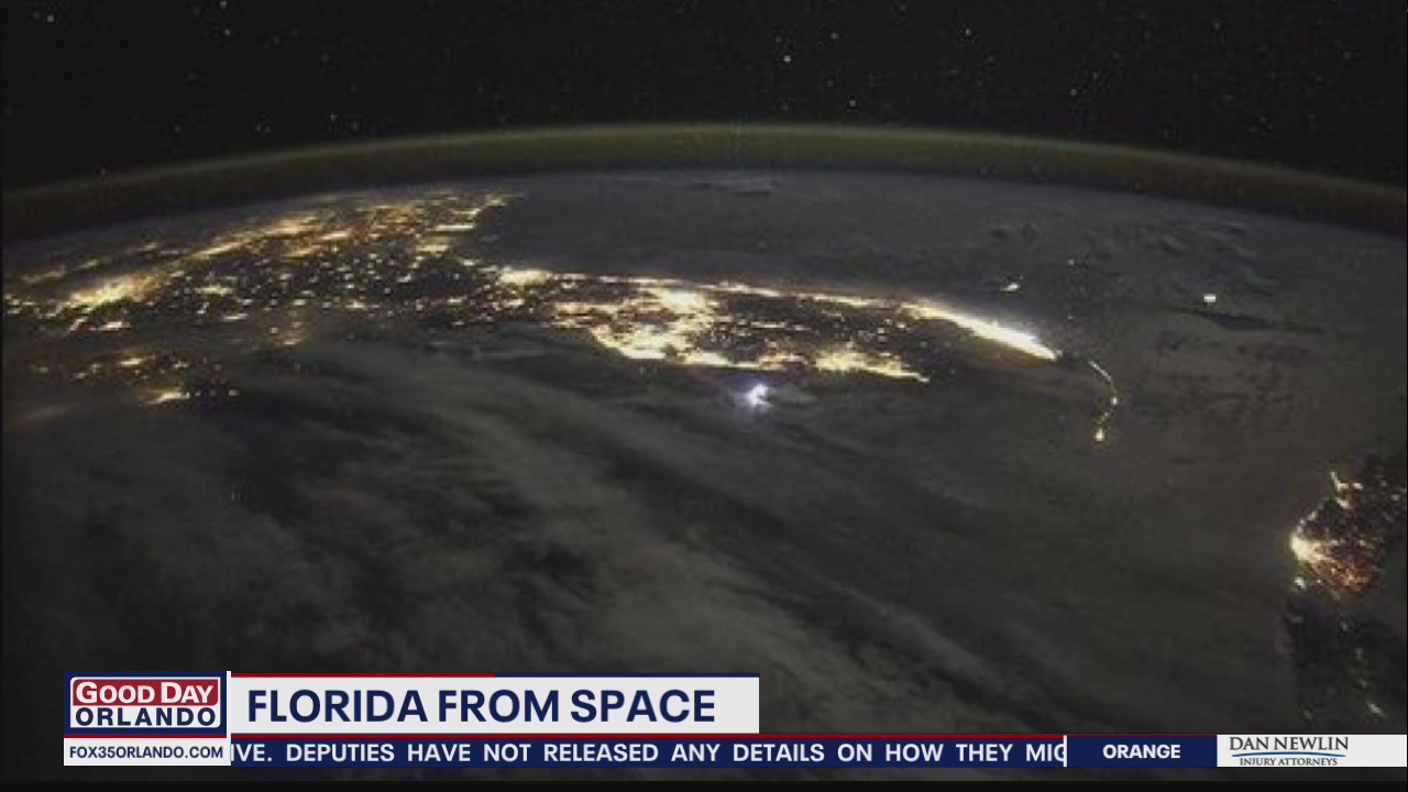 Astronaut tweets stunning photo of Florida from space