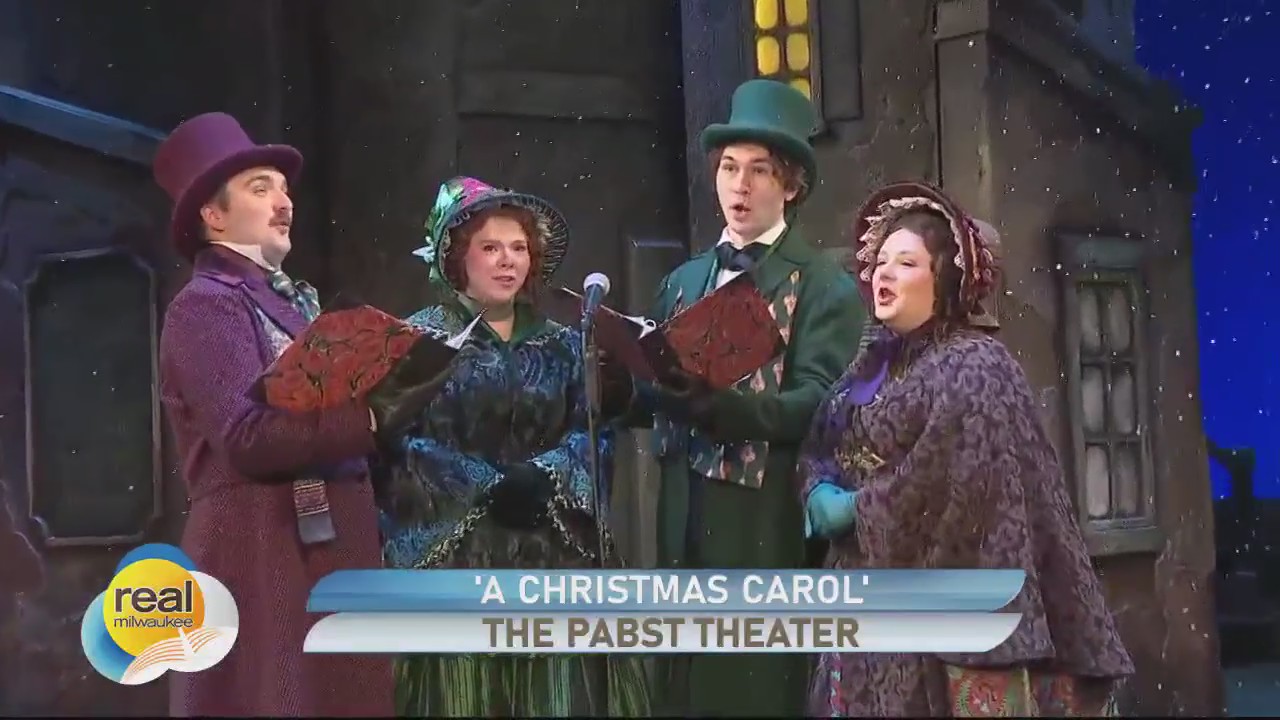The stage is set at The Pabst Theater for the Milwaukee Rep’s ‘A Christmas Carol'