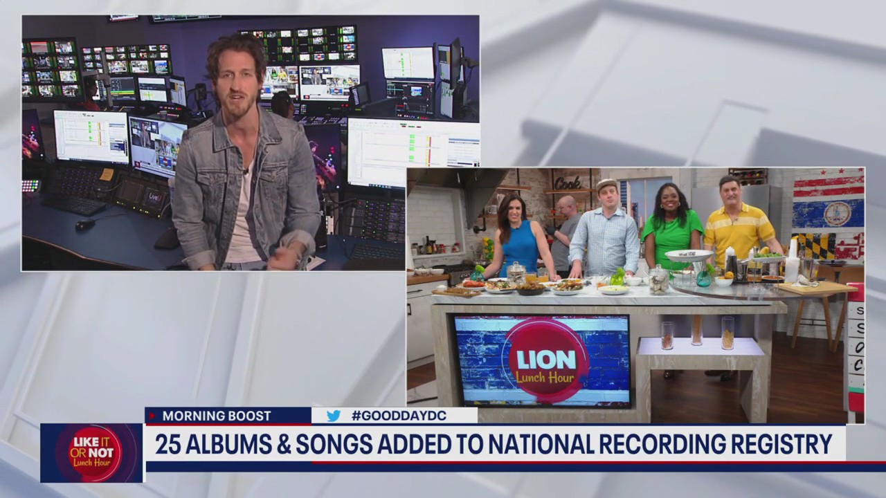 25 albums, songs added to the Library of Congress