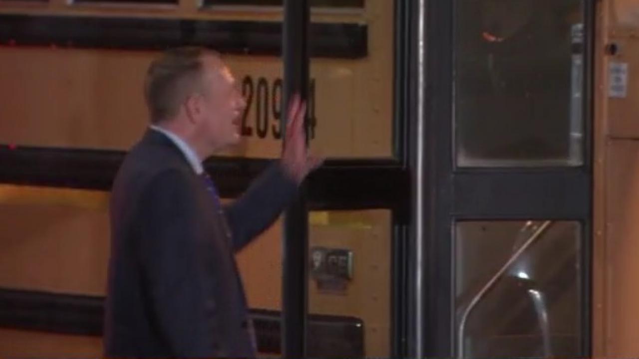 New superintendent of Pinellas schools has his first day back