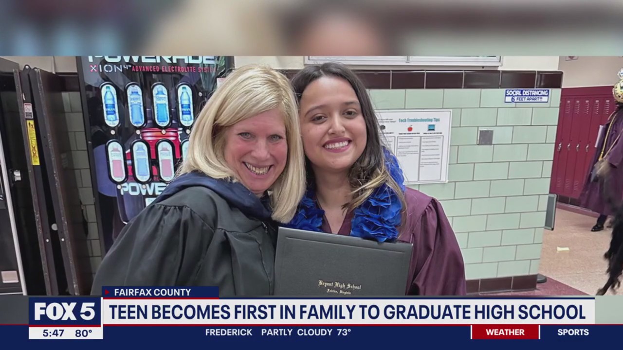 Teen becomes first in family to graduate high school