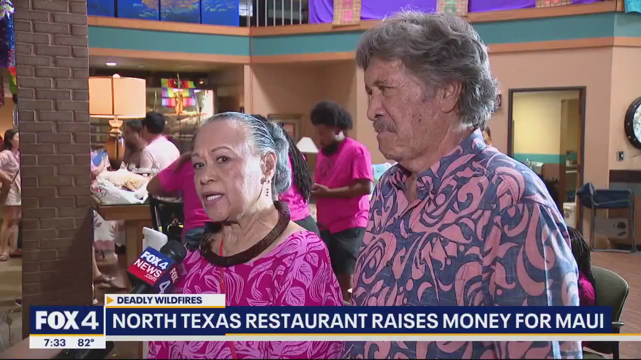 North Texas restaurant raises money for Maui