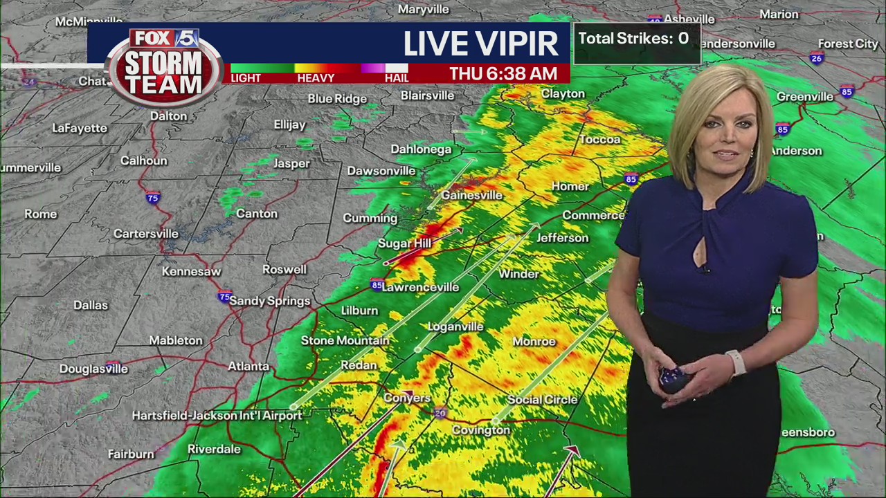 Thursday morning weather forecast