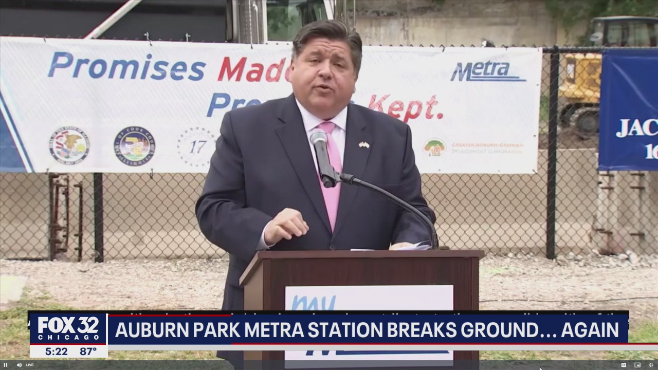 Auburn Park Metra station breaks ground — again