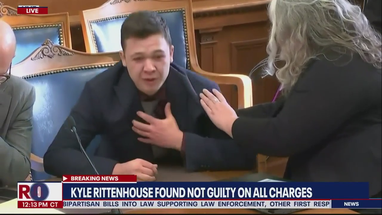 Jury finds Kyle Rittenhouse not guilty on all counts