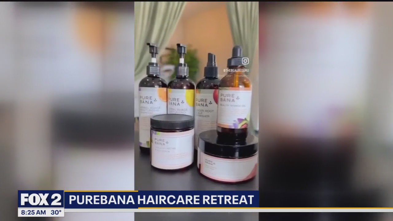 Natural hair care with Purebana Hair Spa