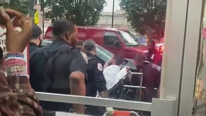 NYPD officer solo patrol attacked