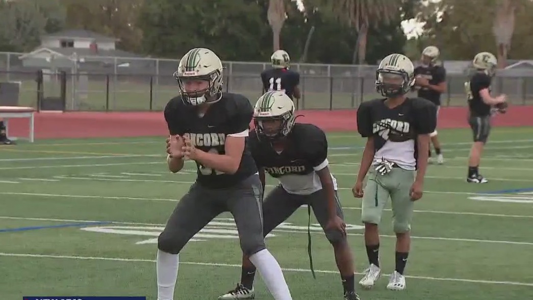 Concord High football captain-turned coach an exemplary role model to fellow students
