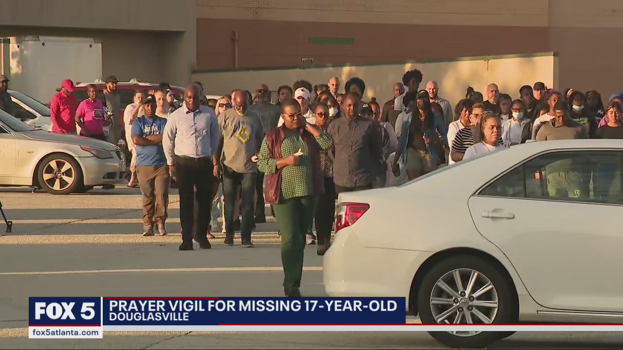 Prayer vigil for missing 17-year-old