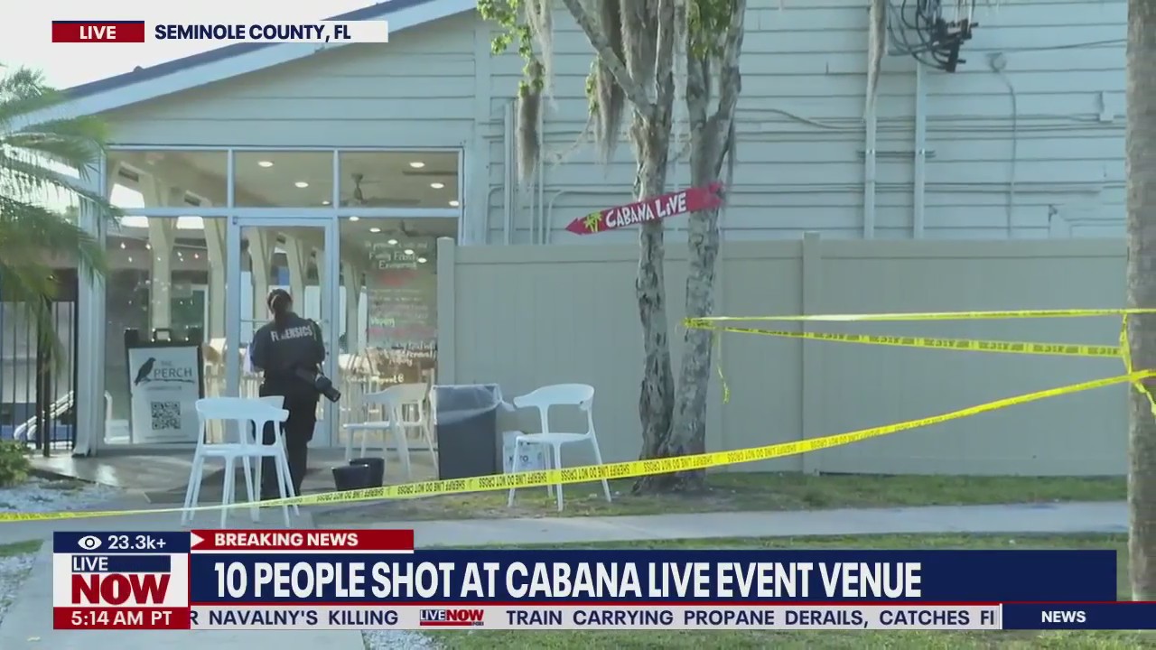 Teen in custody after 10 people shot