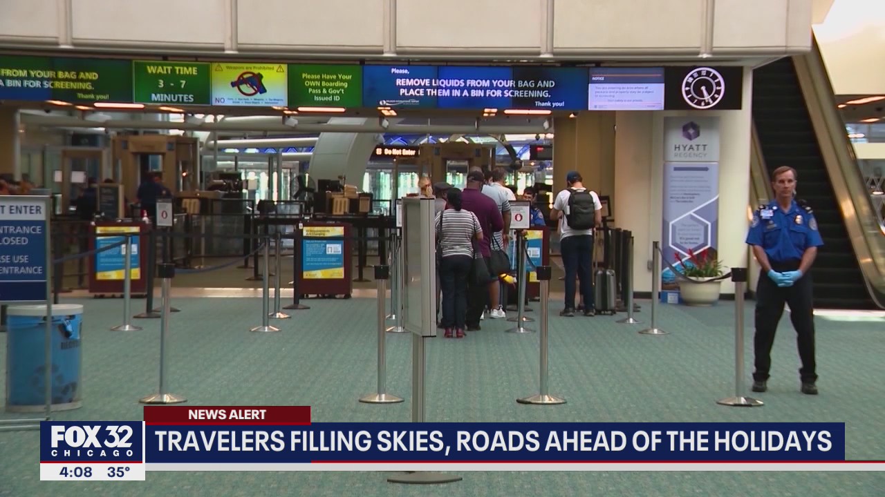 Chicago travelers filling skies, roads ahead of Thanksgiving
