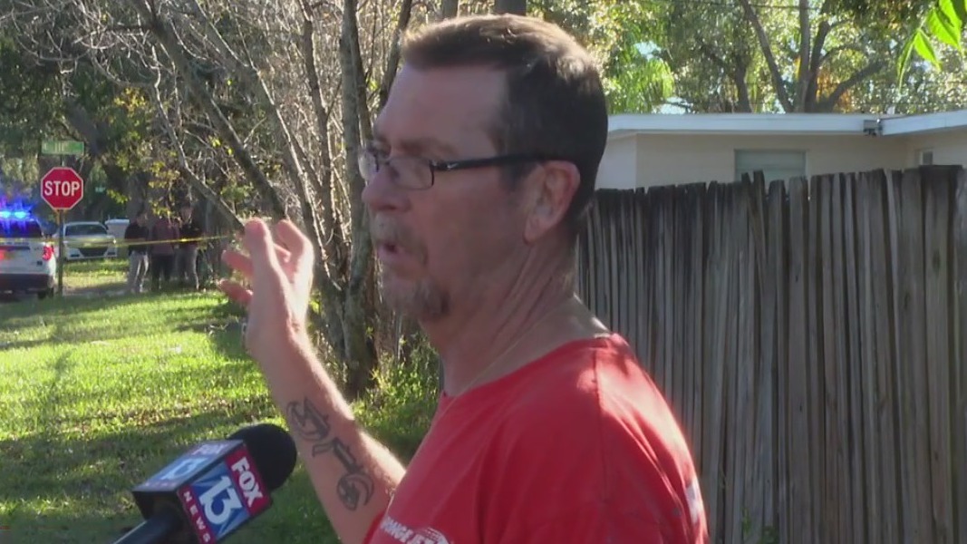 Neighbor: Kids poured out of house after shots fired