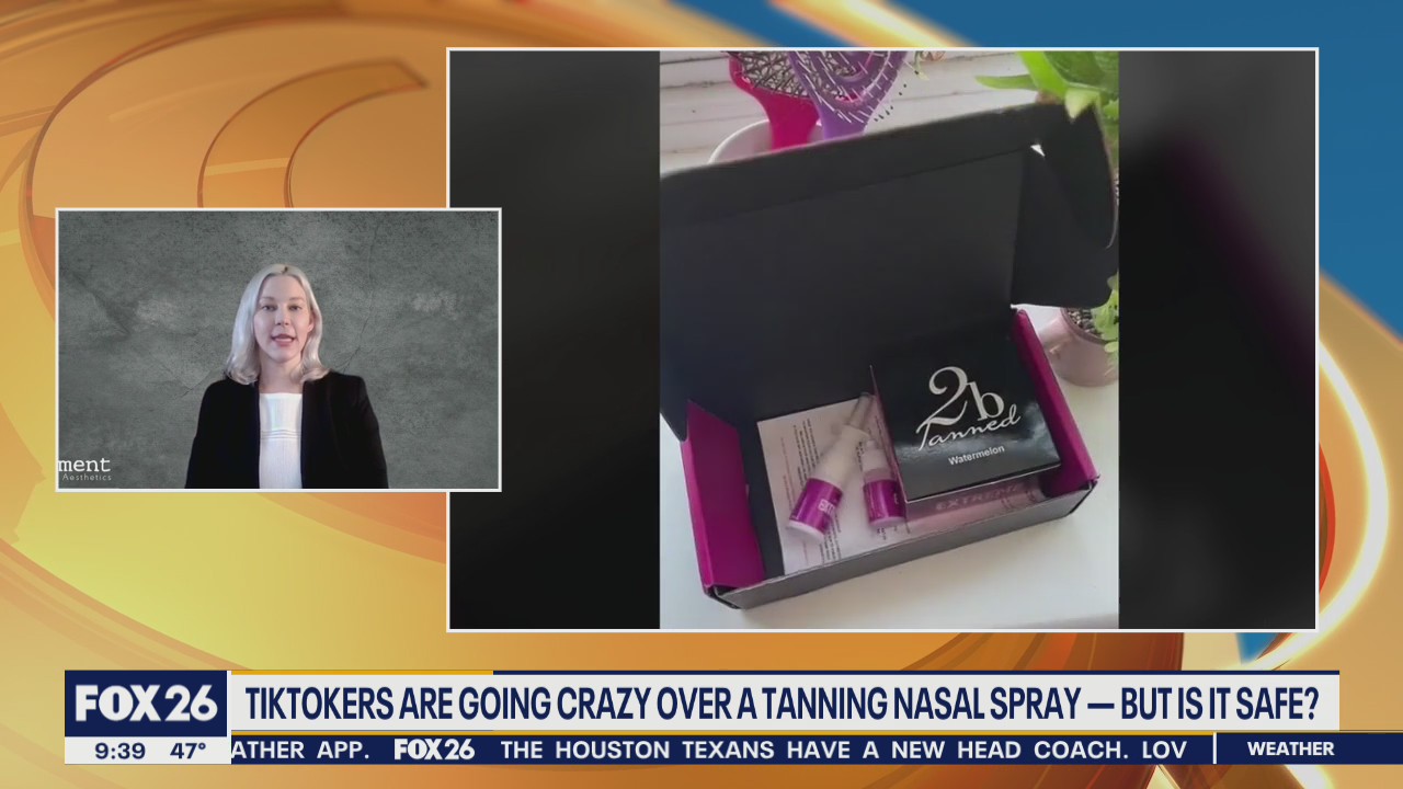 Are tanning nasal sprays safe?