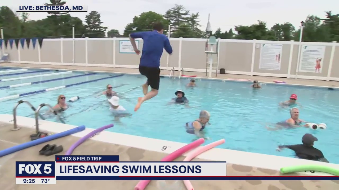 FOX 5 Field Trip: Talking pool safety with the kids YMCA