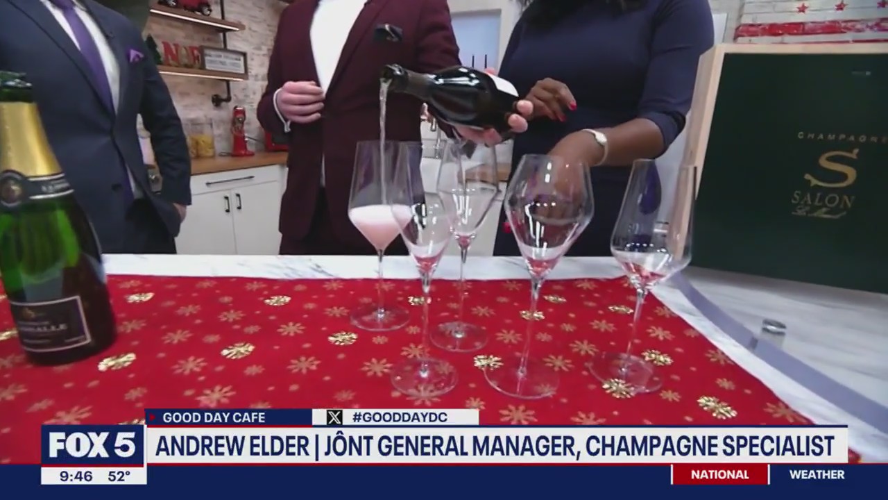What to pair your NYE champagne with
