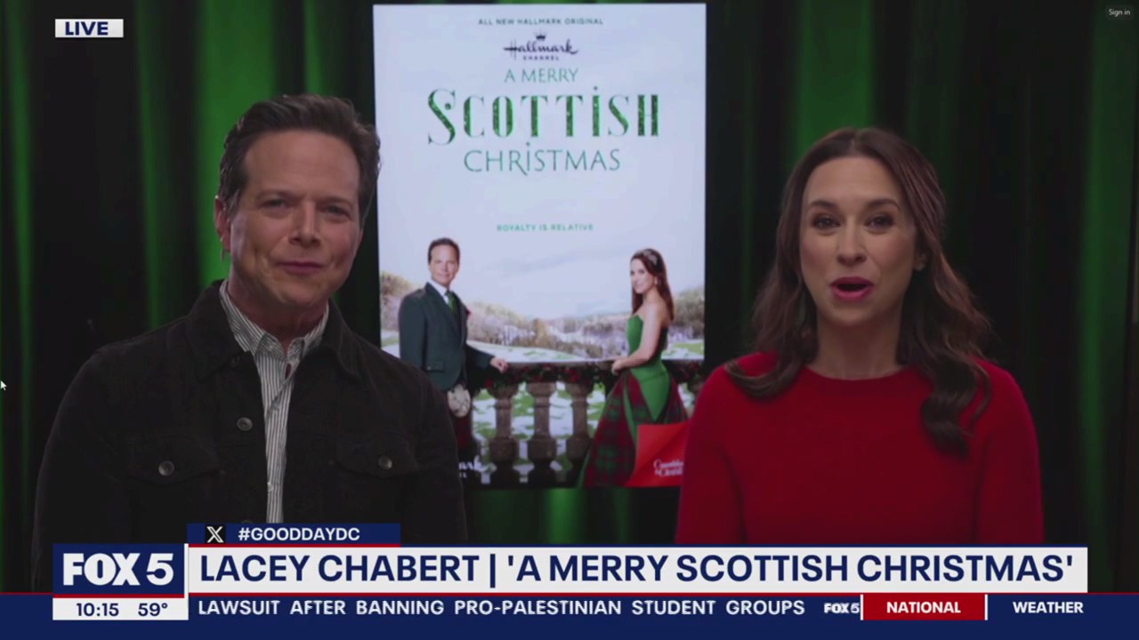 Lacey Chabert, Scott Wolf in A Merry Scottish Christmas!
